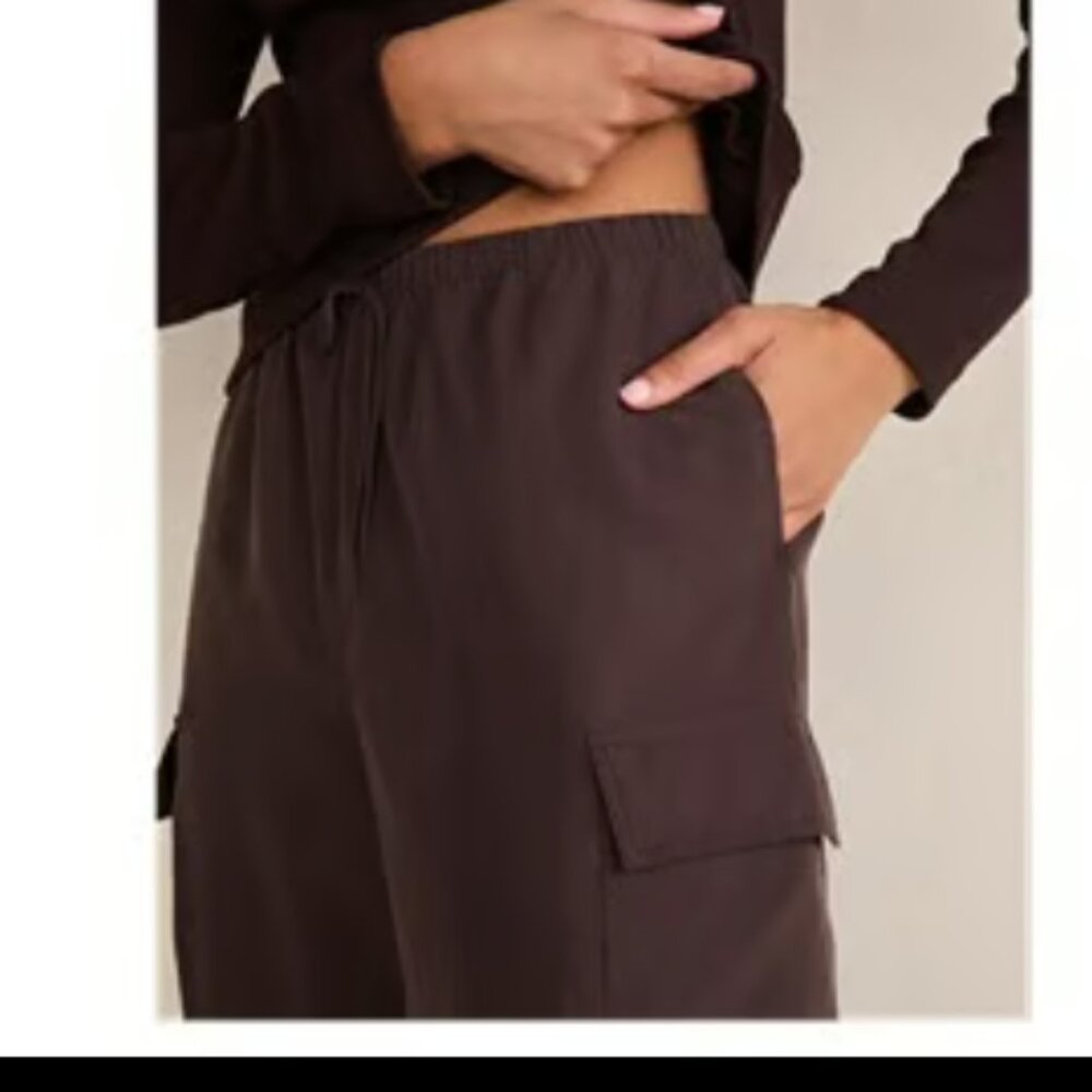 Haven Well Within Talbots Cargo Drawstring Tencel… - image 8